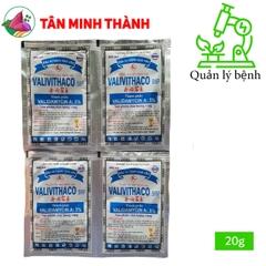 Vali Vithaco 5WP - Thuốc trừ bệnh khô vằn, đốm vằn, đen lép hạt, lở cổ rễ, thán thư