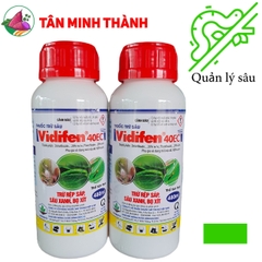 Vidifen 40EC - Thuốc đặc trị rệp sáp, sâu xanh, bọ xít, sâu cuốn lá, bọ hà, sùng khoai lang, bọ nhảy