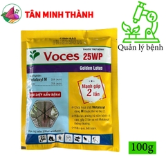 Voces 25WP - Thuốc đặc trị chết cây con, sương mai, ghẻ sẹo, xì mủ, sương mai, chết nhanh, thán thư