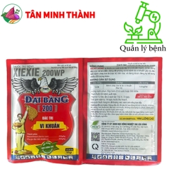 Xiexie 200SL Đại Bàng - Thuốc đặc trị vi khuẩn gây cháy bìa lá, bạc lá, cháy lá, thối nhũn, héo xanh, thối củ