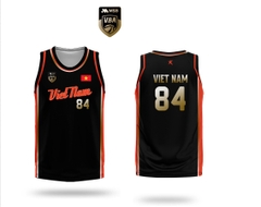 Áo Jersey 84 Việt Nam VBA X - Phiên bản cổ tròn
