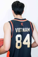 Áo Jersey 84 Việt Nam VBA X - Phiên bản cổ tròn