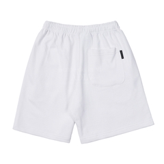 Quần Short ADLV Logo Bóng Màu Trắng