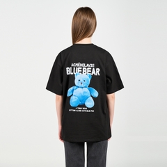 Áo Phông ADLV Blue Bear Gấu Màu Đen
