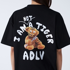 Áo Phông ADLV Logo Hổ Màu Đen
