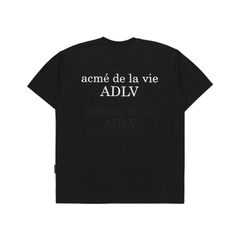 Áo Phông ADLV Baby Face Bé Thổi Bông Hoa Màu Đen