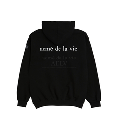 Áo Hoodie ADLV Baby Face Donut Màu Đen