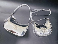 Túi Đeo Chéo MLB Monogram Màu Bạc