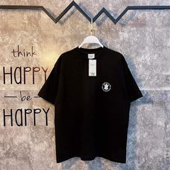 Áo Phông ADLV X LISA Logo Tròn Màu Đen
