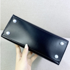 Túi Xách Hermes Kelly Hàn Da Bò Trơn Size 25cm
