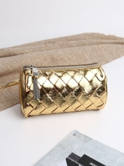 Túi Trống Mini Bottega Veneta Remake Korea Da Dê 20cm
