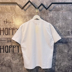 Áo Phông ADLV X LISA Logo Thêu Màu Trắng