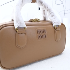 Túi Xách Miu Miu Arcadie Handle Màu Nâu