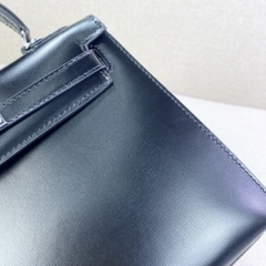 Túi Xách Hermes Kelly Hàn Da Bò Trơn Size 25cm
