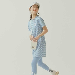 Váy MLB Monogram Logo NY Màu Xanh
