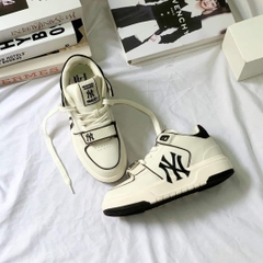 Giầy Thể Thao MLB Chunky Liner Mid Basic New York Yankees 3ASXLMB3N-50BKS Màu Trắng