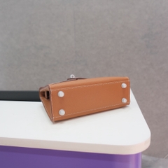 Túi Hermes Kelly Remake Hàn Da Bò Togo Size 22cm