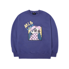 Áo Nỉ MLB Like 3AMTL0224-50NYL Màu Tím