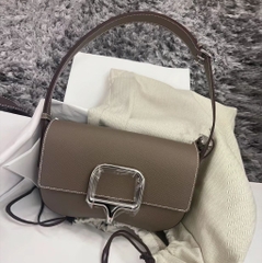 Túi Đeo Chéo Hermes Della Remake Korea Cavalleria Da Bò Epsom Size 22cm