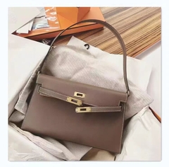 Túi Đeo Vai Hermes Remake Korea Elan Da Bò Size 25cm
