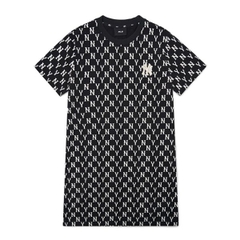 Váy MLB Monogram Logo NY 3FOPM0123-50BKS Màu Đen