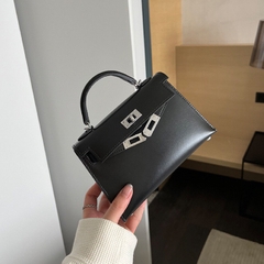Túi Xách Hermes Kelly Remake Korea Da Bò Size 19cm