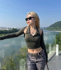 Kính Mát Mccoin Hàn Quốc Oslin 01 Màu Đen