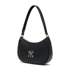 Túi Đeo Vai MLB Hobo Logo NY 3ABQS022N-50BKS Màu Đen