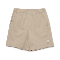 Quần Short MLB Basic Logo Chữ B 3LSMB0433-43BGL Màu Be
