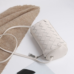 Túi Trống Mini Bottega Veneta Remake Korea Da Dê 20cm