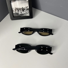 Kính Mát Gentle Monster Maison Margiela 206 Màu Đen