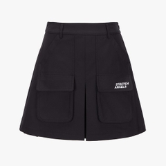 Chân Váy Vải Stretch Angels Màu Đen