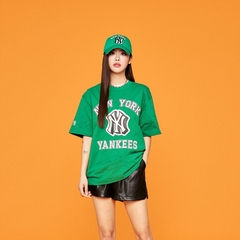 Áo Phông MLB NY 3ATSV0233-50GNP Màu Xanh Green