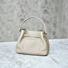Túi Mini Kelly Bucket Bản Hàn Da Bò