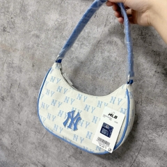 Túi Kẹp Nách MLB Hobo New York Yankees Họa Tiết Monogram SS2024