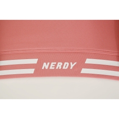 Bộ Áo Bra Và Quần Legging NERDY FIT Active Slim Cotton Màu Hồng