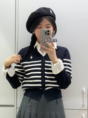 Áo Cardigan Nữ WHOAU Steve R-Neck