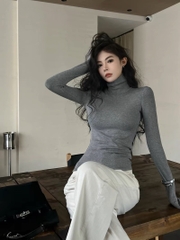 Áo giữ nhiệt cổ lọ Kumi Hàn Quốc