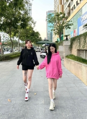 Áo Hoodie ADLV Gấu Màu Hồng