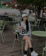 Áo Nỉ Groove Rhyme Màu Xám