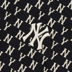 Áo Nỉ Sweater MLB Monogram Logo NY 3AMTM0224-50BKS Màu Đen