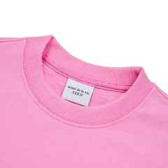 Áo Nỉ Sweater ADLV Chữ Nghiêng Màu Hồng