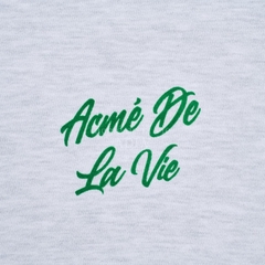 Áo Nỉ Sweater ADLV Chữ Nghiêng Màu Xám Nhạt