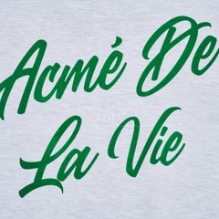 Áo Nỉ Sweater ADLV Chữ Nghiêng Màu Xám Nhạt