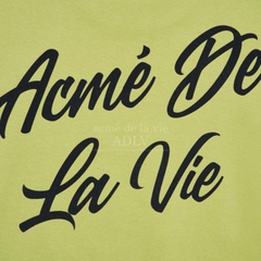 Áo Nỉ Sweater ADLV Chữ Nghiêng Màu Xám Xanh Chuối