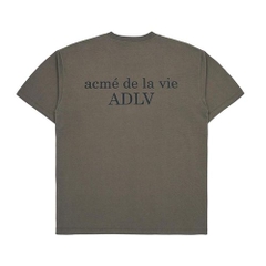 Áo Phông ADLV Tshirt Basic Logo Màu Nâu