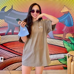 Áo Phông ADLV Acmé de la vie Logo Gấu Lưng Màu Nâu