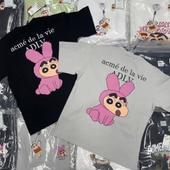 Áo Phông ADLV Fuzzy Rabbit Shinchan 2025
