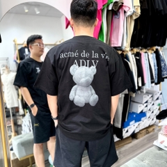 Áo Phông ADLV Gấu Bông Màu Đen