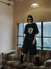 Áo Phông Badblood Baddie Oversize Màu Đen